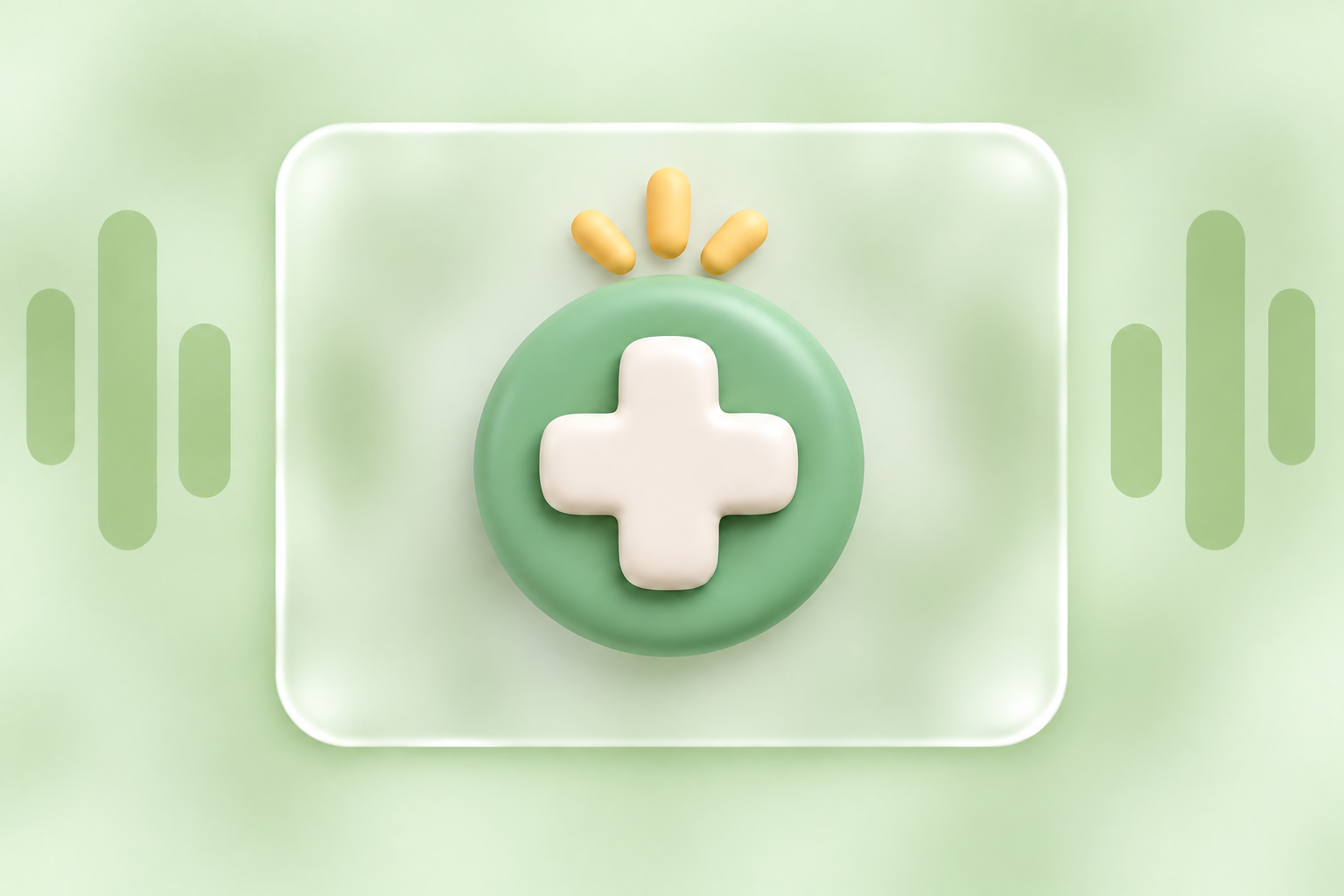 A medical cross badge, representing your care team